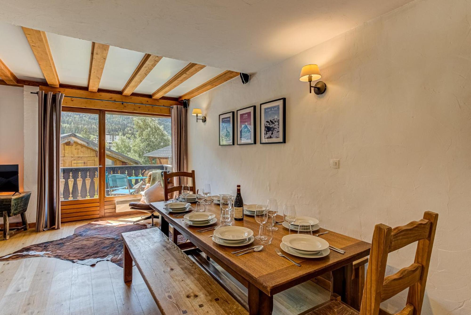 Apartment Chamouny - Alpes Travel - Chamonix - Sleeps 8 Exterior foto